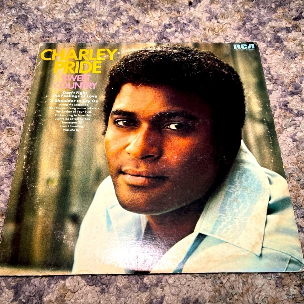 Charley Pride Sweet Country Vinyl Record 1973